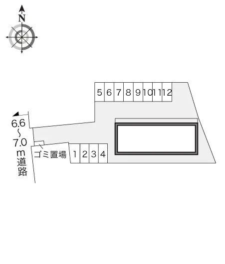 ★手数料０円★犬山市橋爪　月極駐車場（LP）